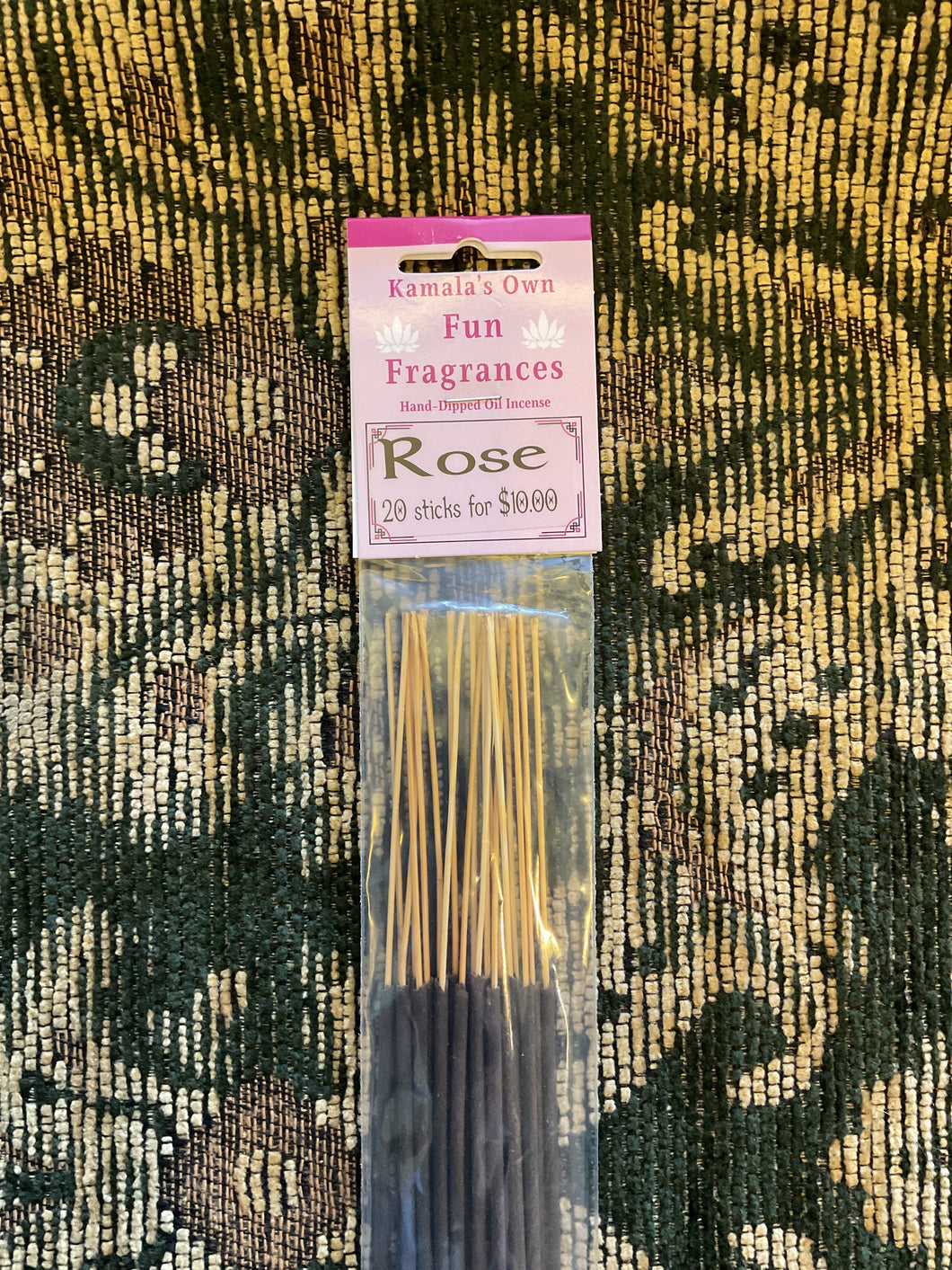 Rose incense sticks