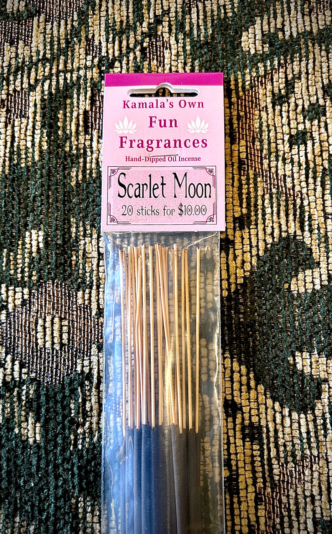 Scarlet Moon stick incense