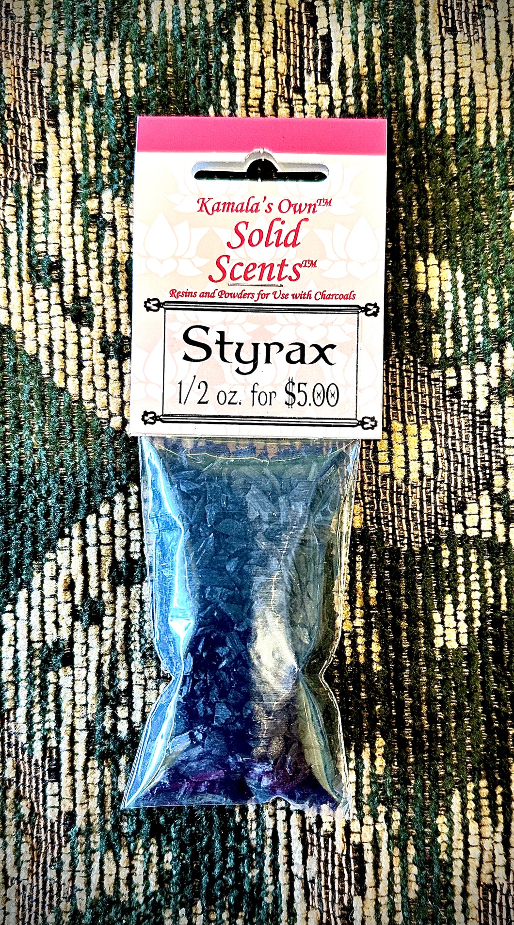 Styrax resin