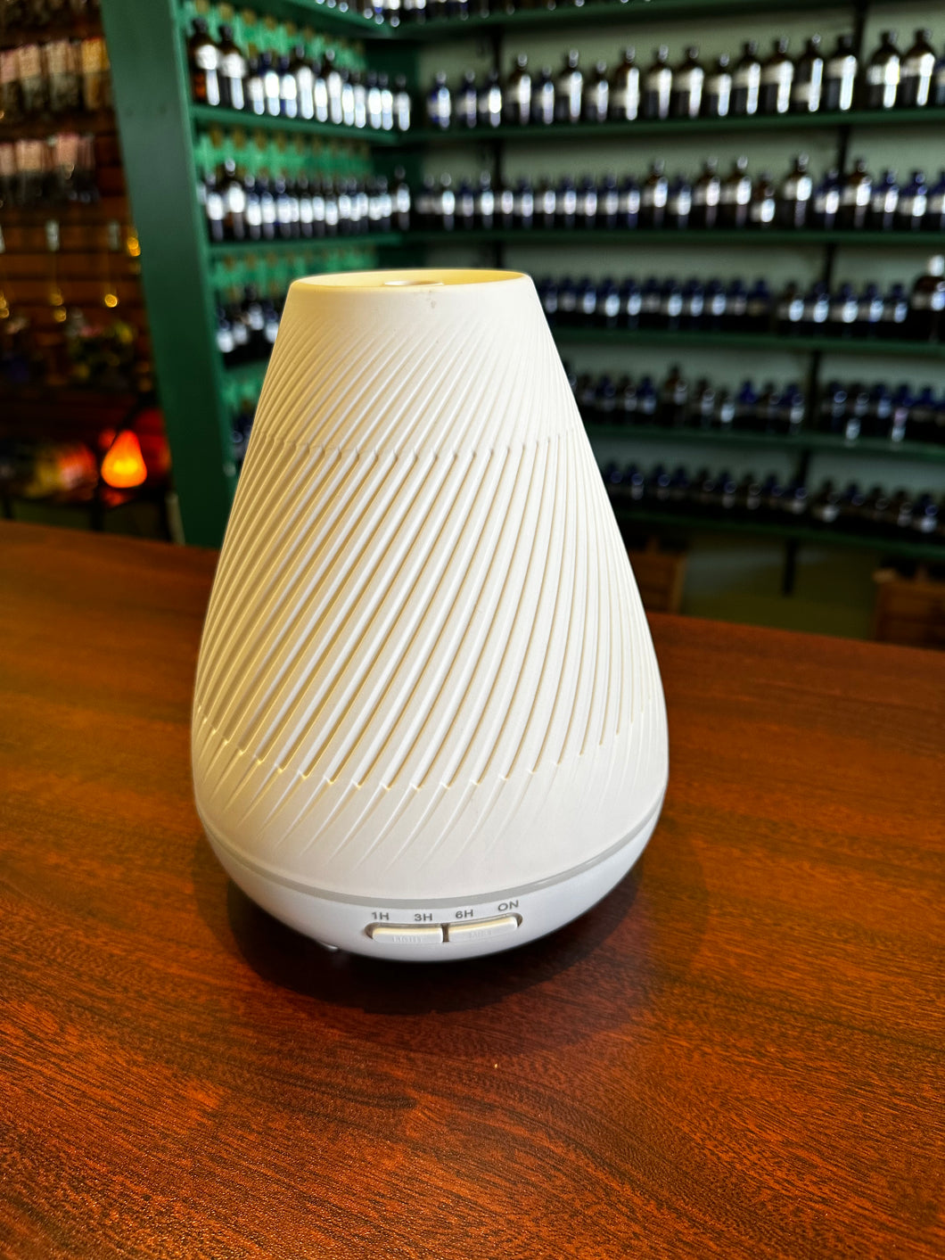 White plastic diffuser