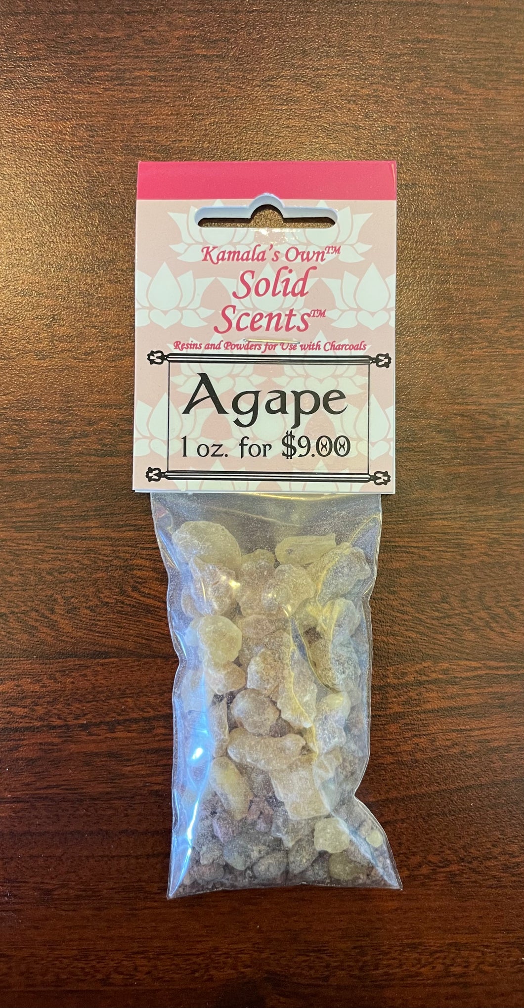Agape incense