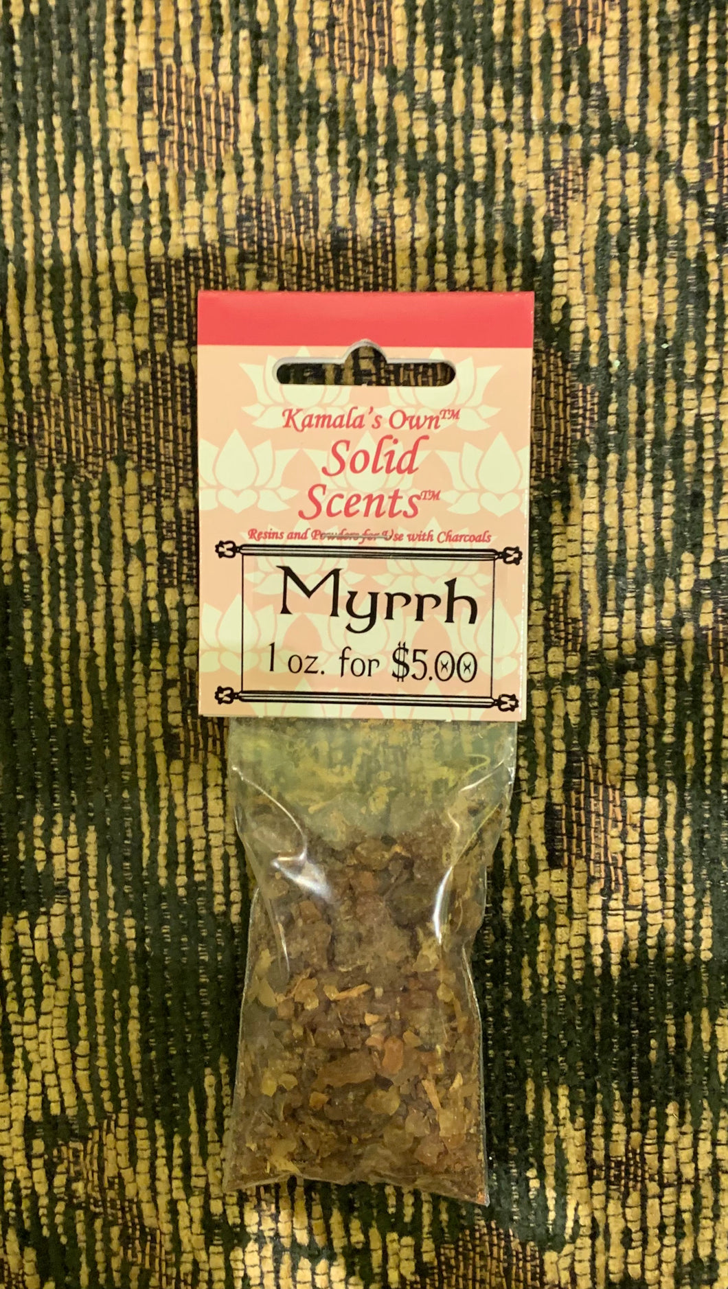 Myrrh resin