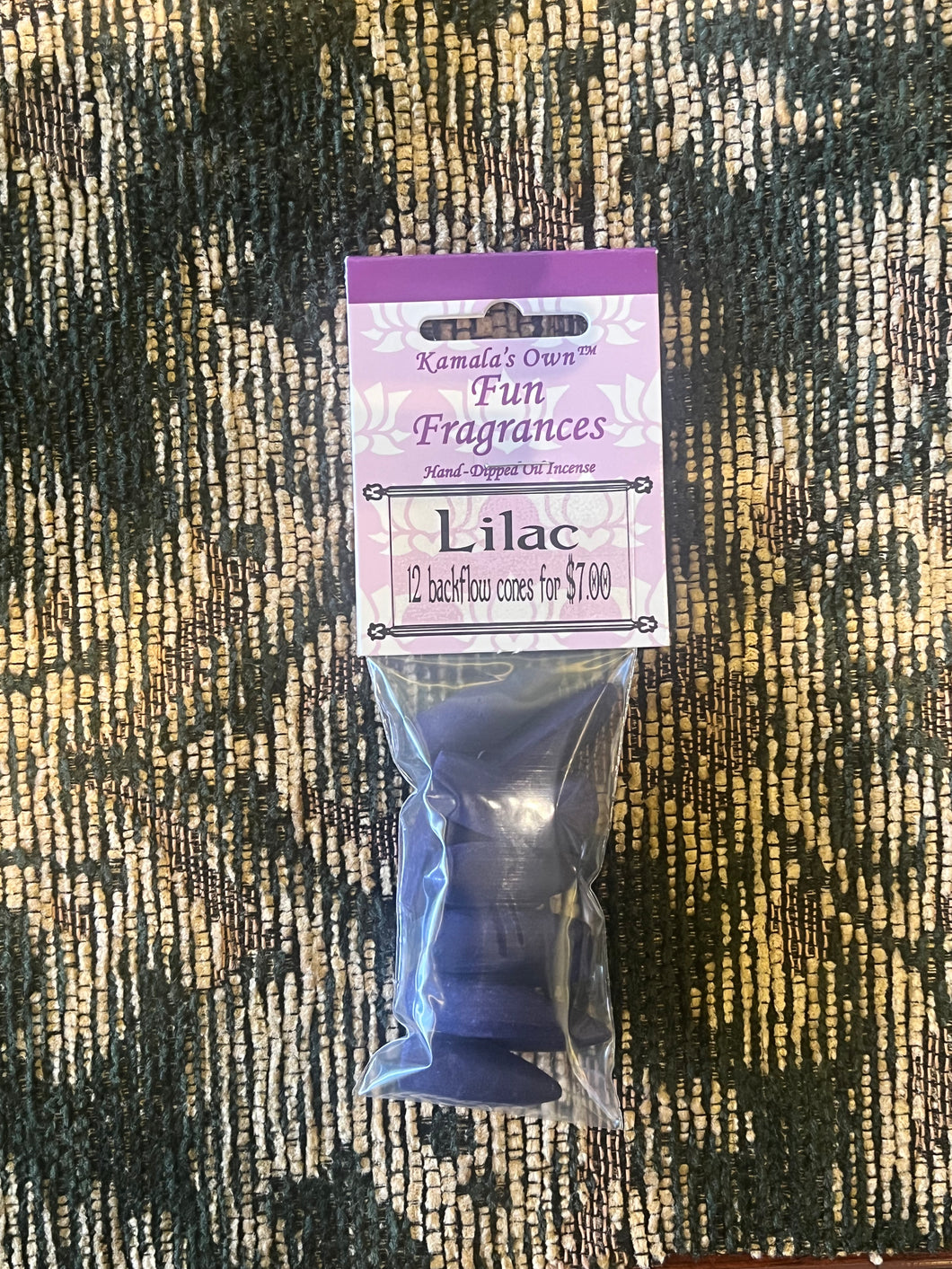 Lilac backflow cones