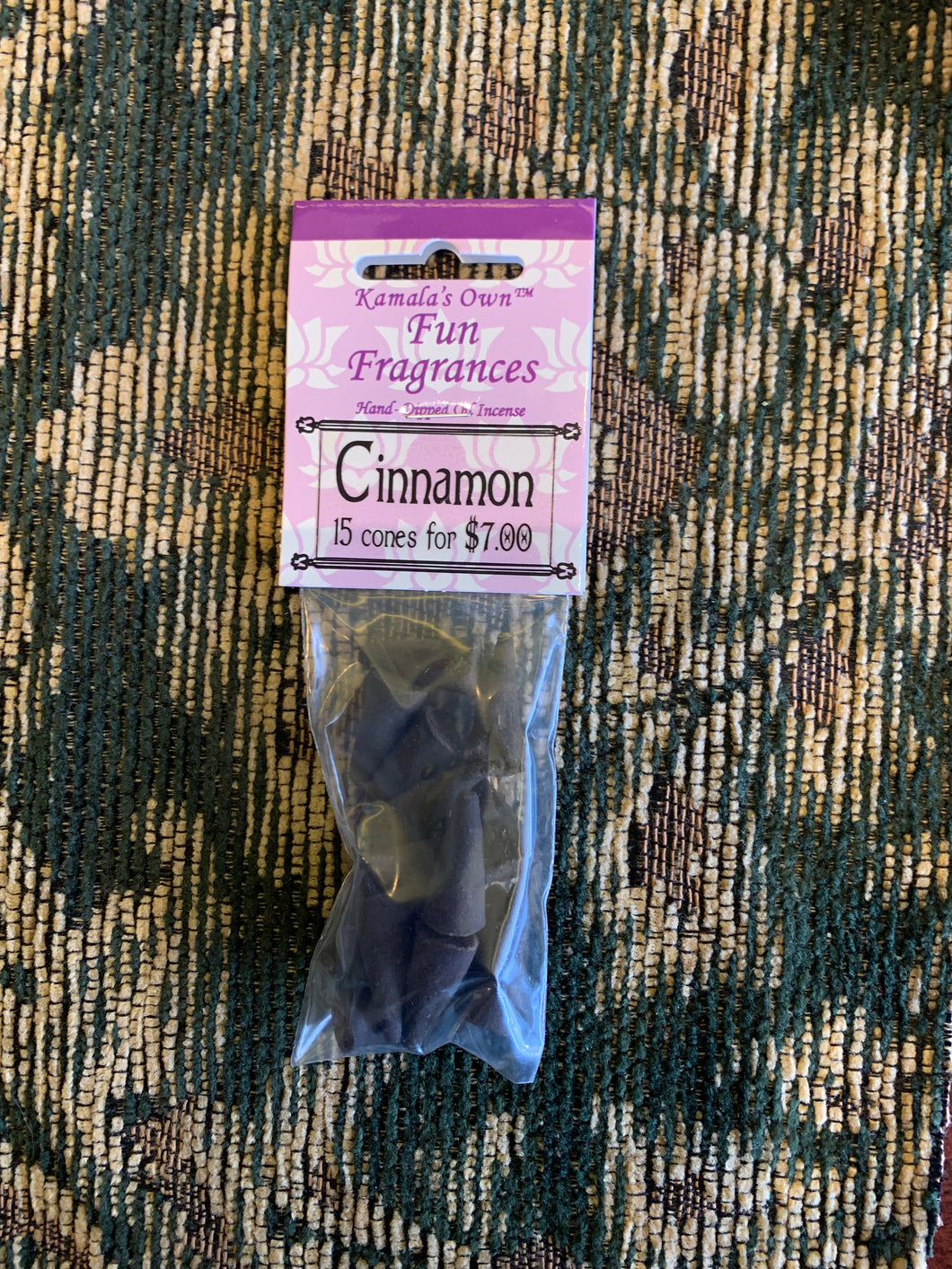 Cinnamon incense cones
