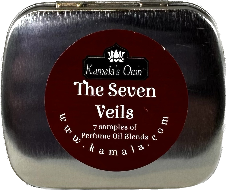 The Seven Veils Sampler Pack Kamala's Own Perfumery