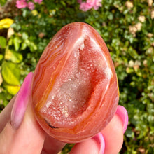 Sardonyx Druzy Eggs: Regular