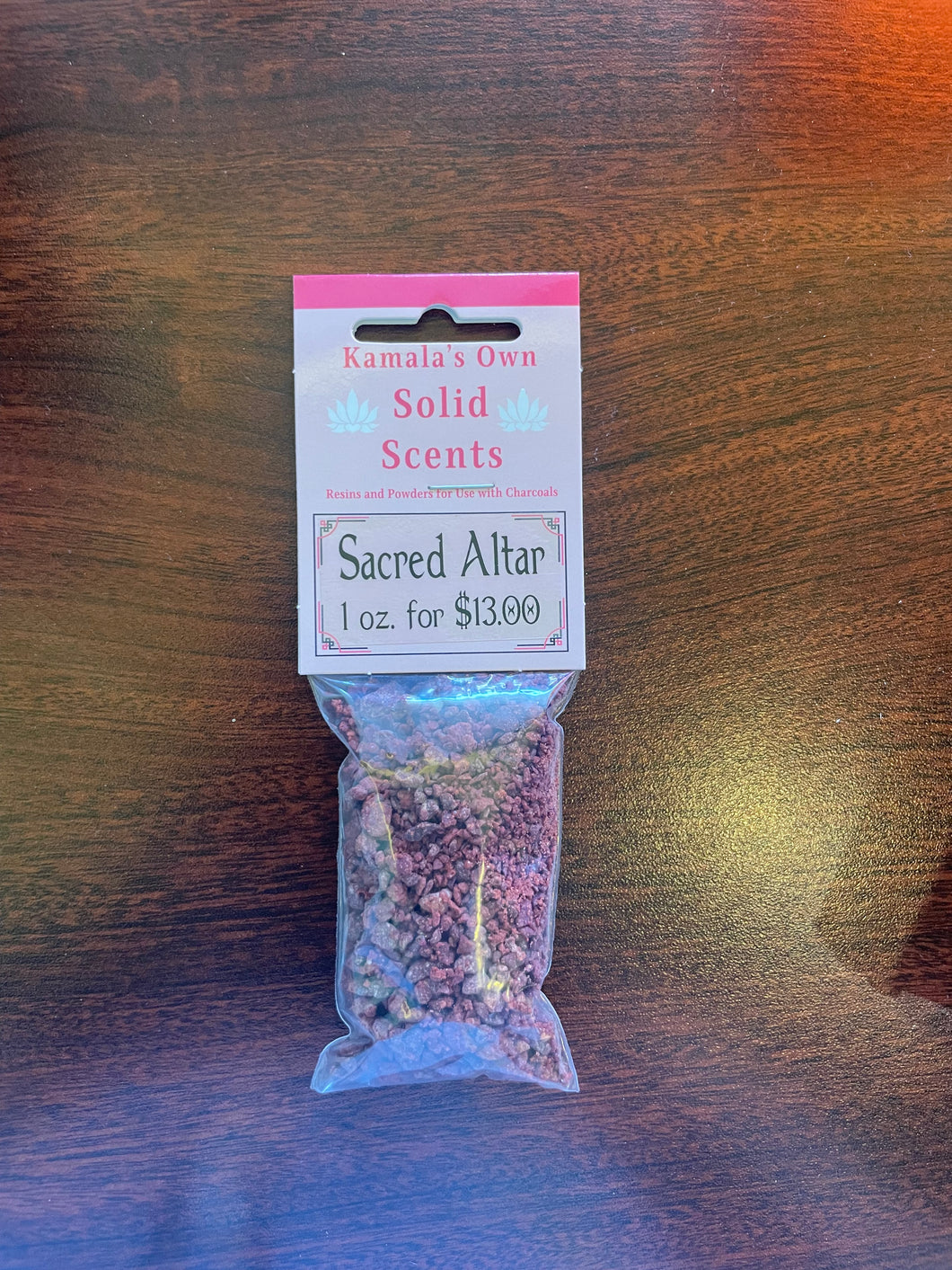 Sacred Altar resin incense