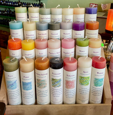 Crystal Journey candles
