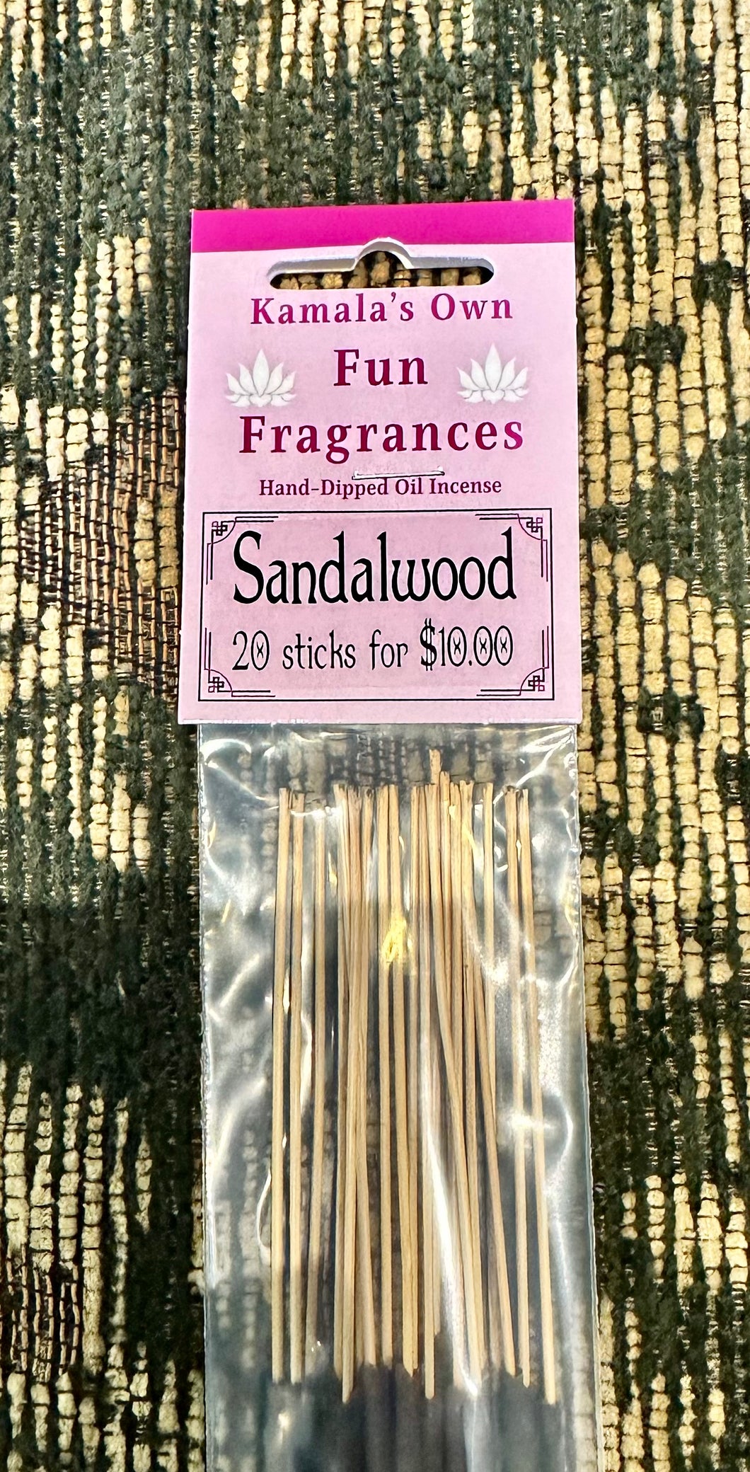 Sandalwood incense sticks