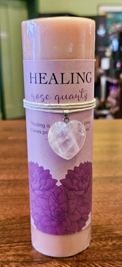 Gemstone candle