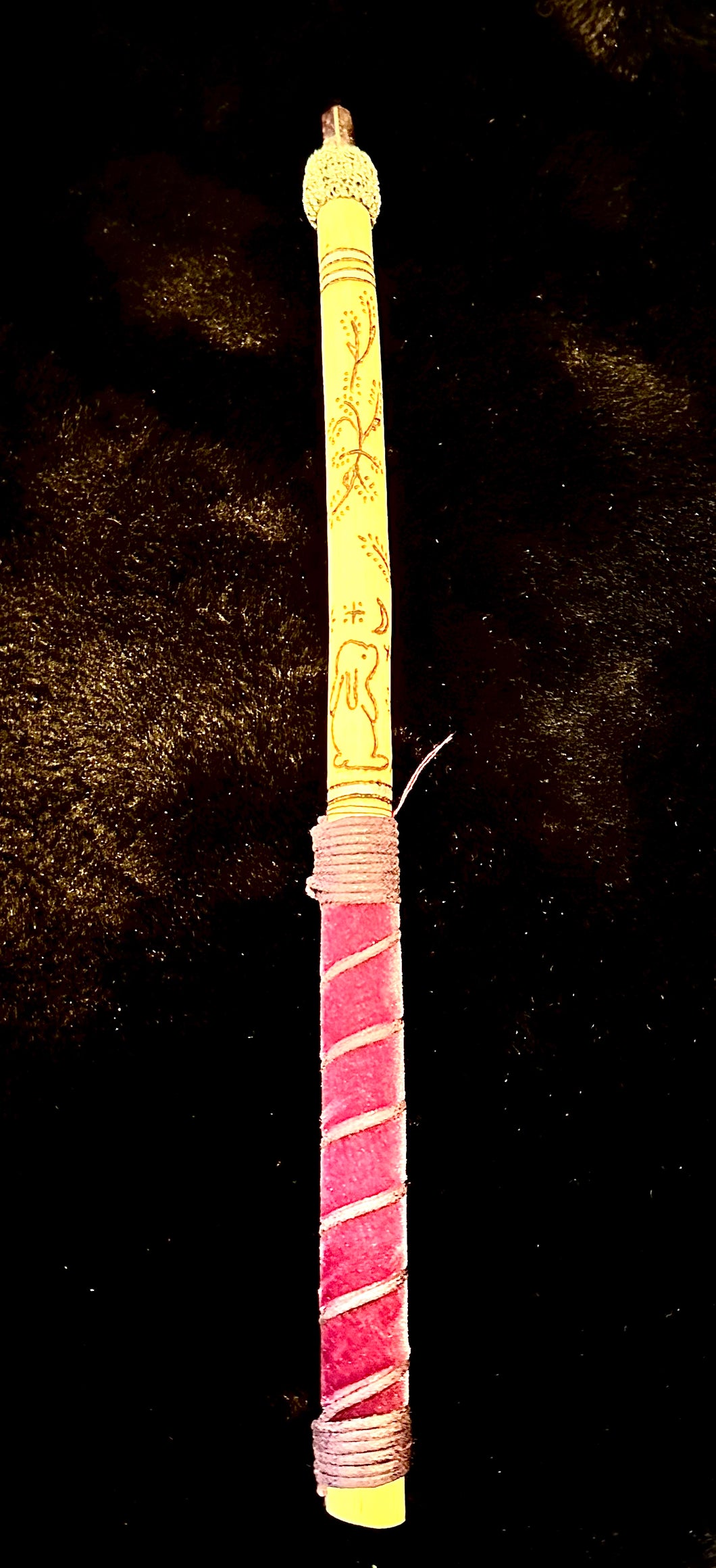 Moon hare wand