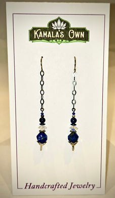 Lapis lazuli earrings