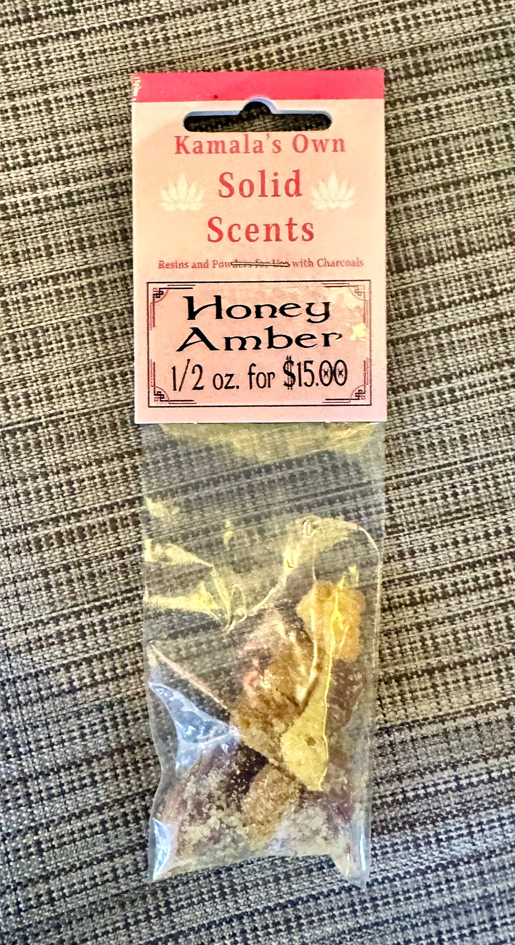 Honey Amber resin