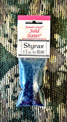 Styrax resin