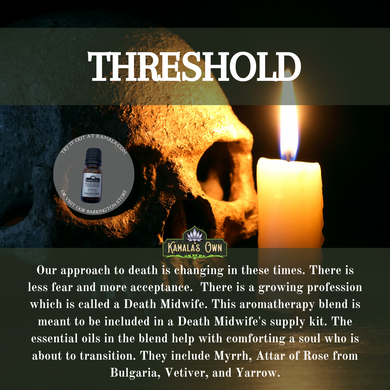 Threshold aromatherapy blend