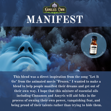 Manifest aromatherapy blend