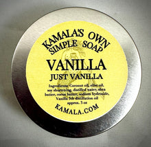 Vanilla soap