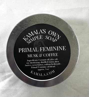 Primal Feminine simple soap