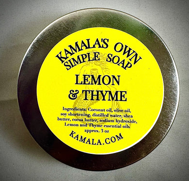 Lemon/Thyme soap