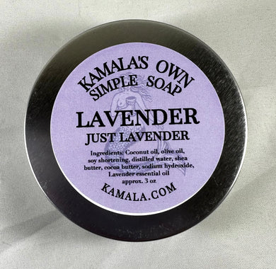 Lavender simple soap