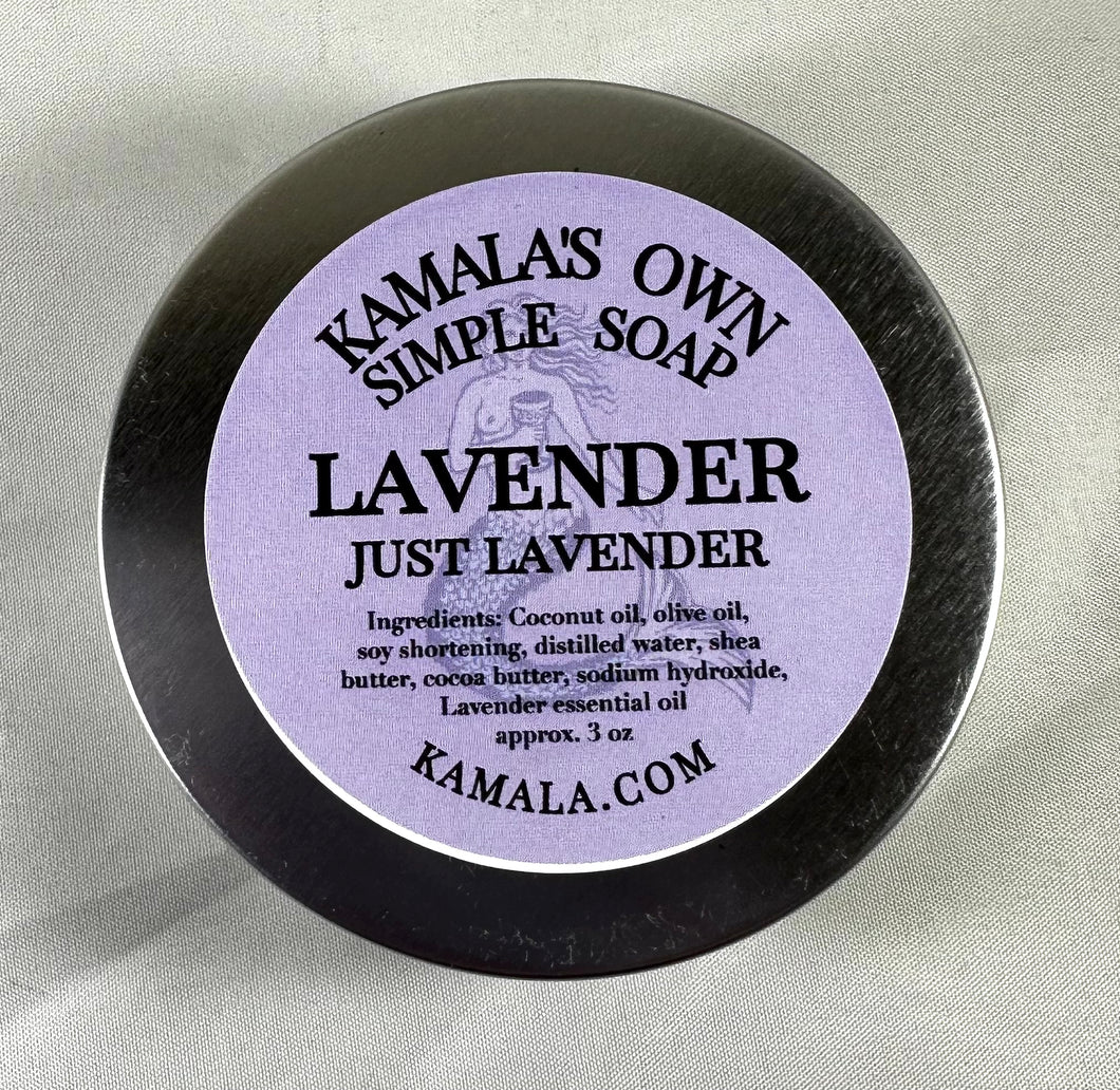 Lavender simple soap