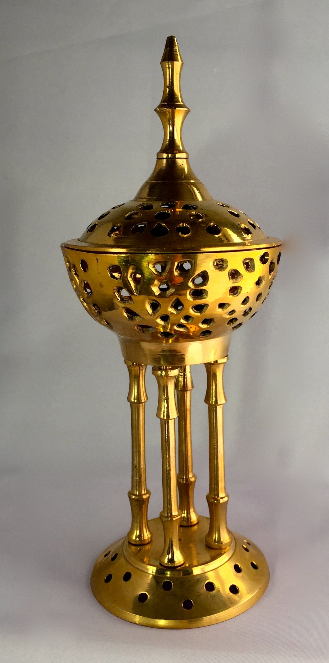 Brass Greek Pedestal burner