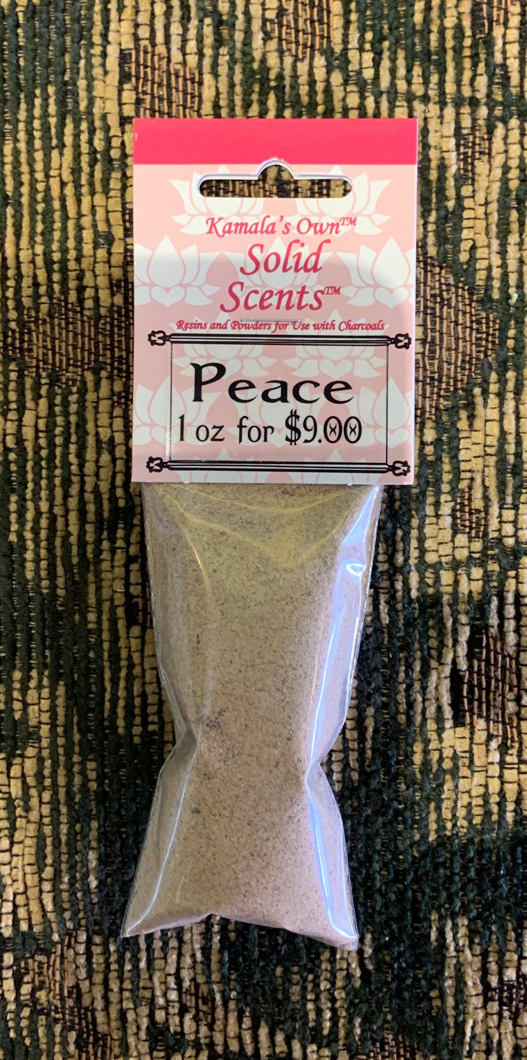 Peace powdered incense
