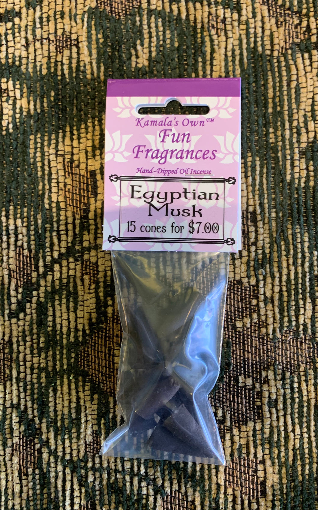 Egyptian Musk incense cones