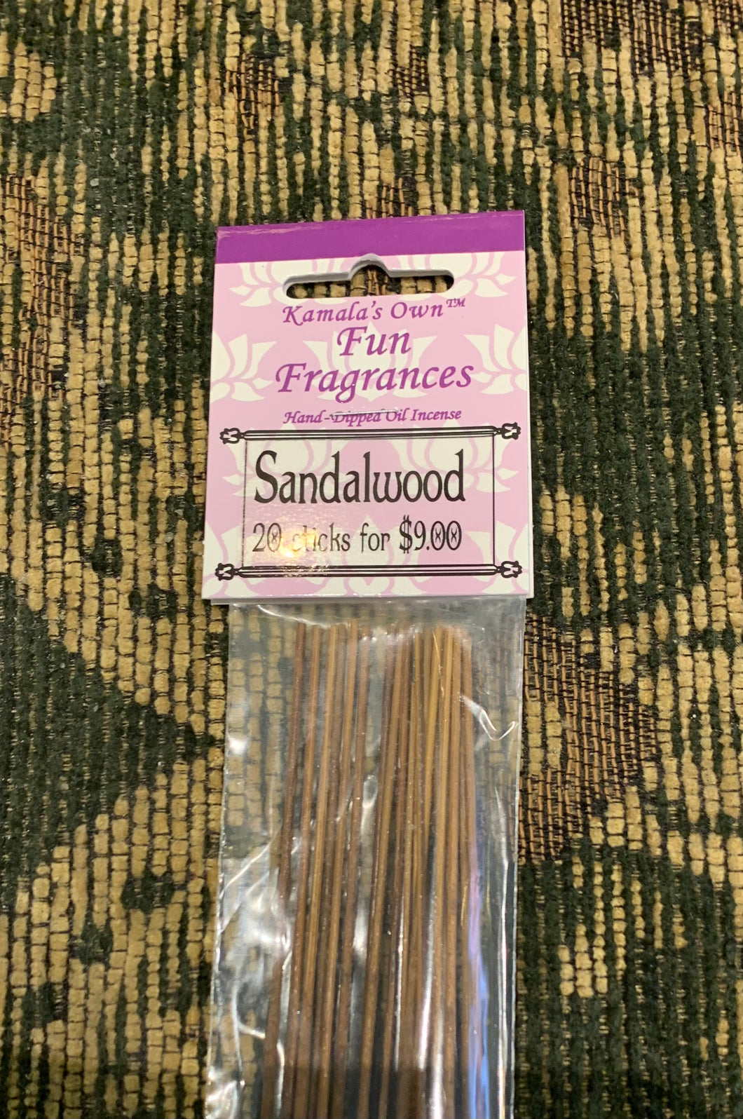 Sandalwood incense sticks