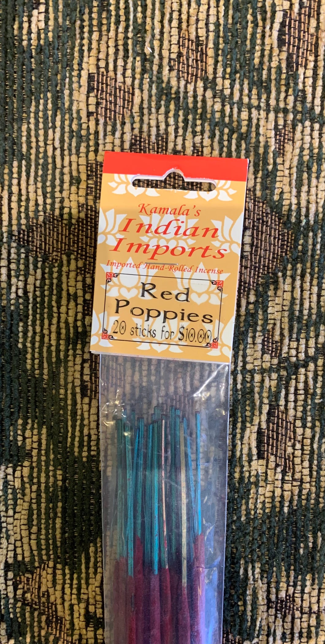 Red Poppies stick incense