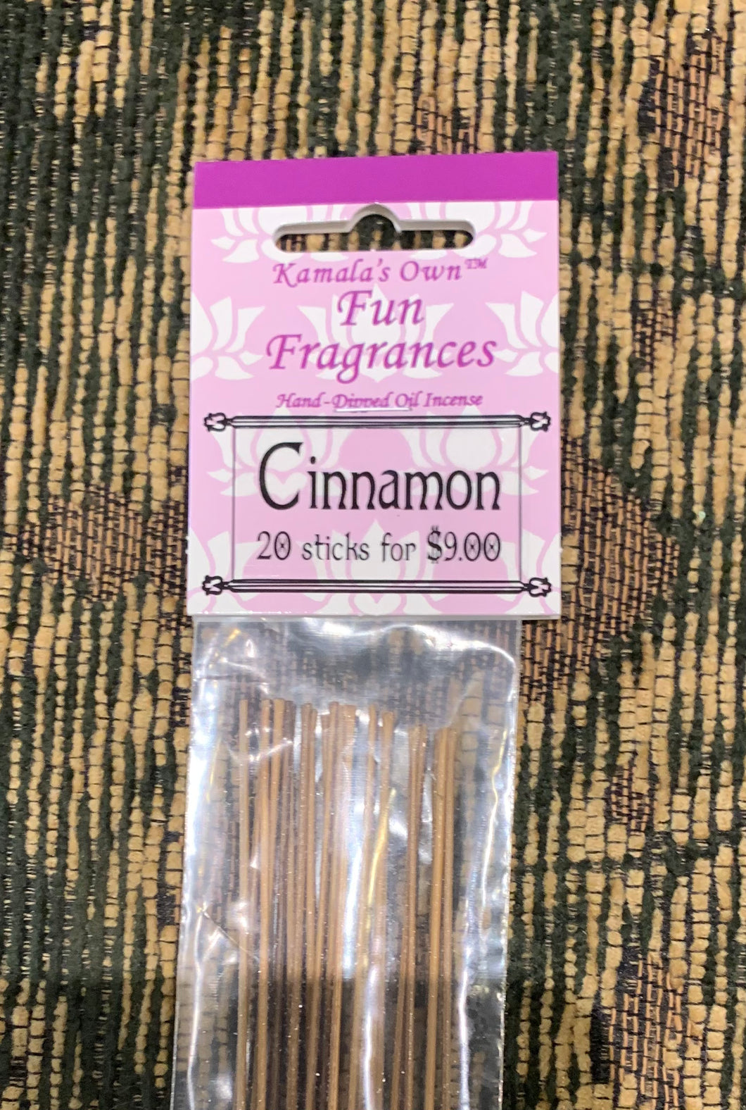 Cinnamon incense sticks