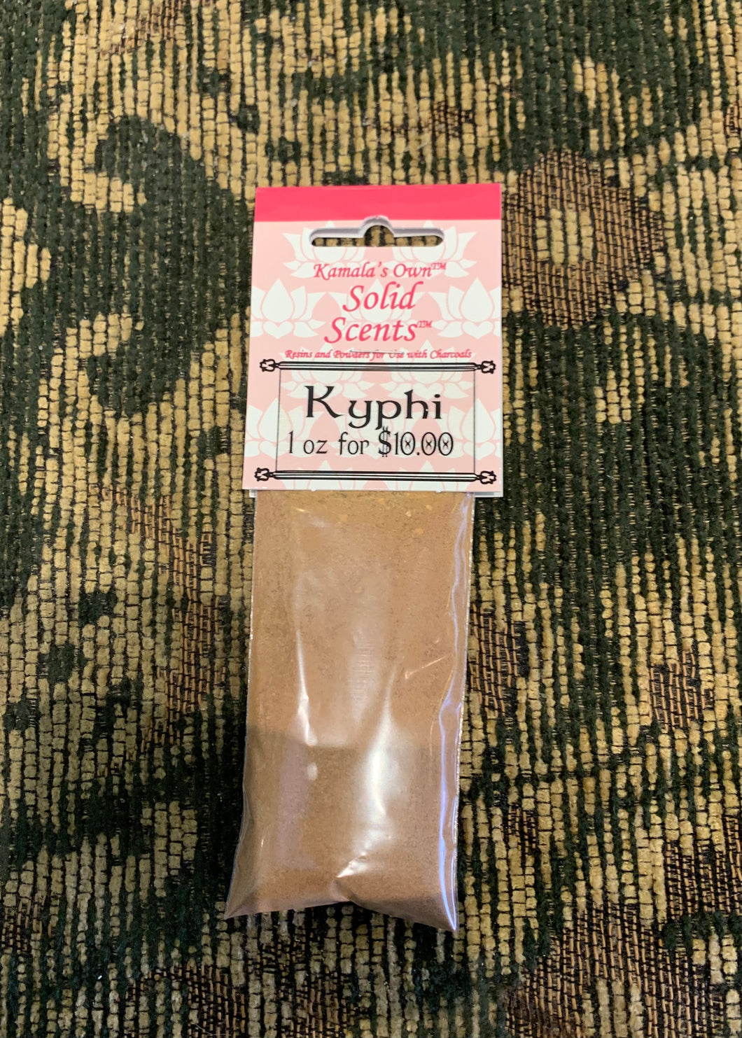 Kyphi powdered incense