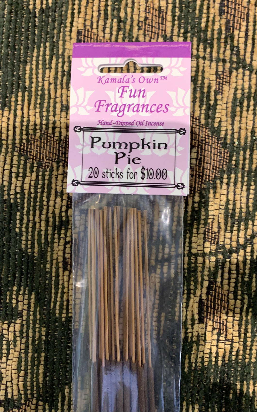 Pumpkin Pie incense