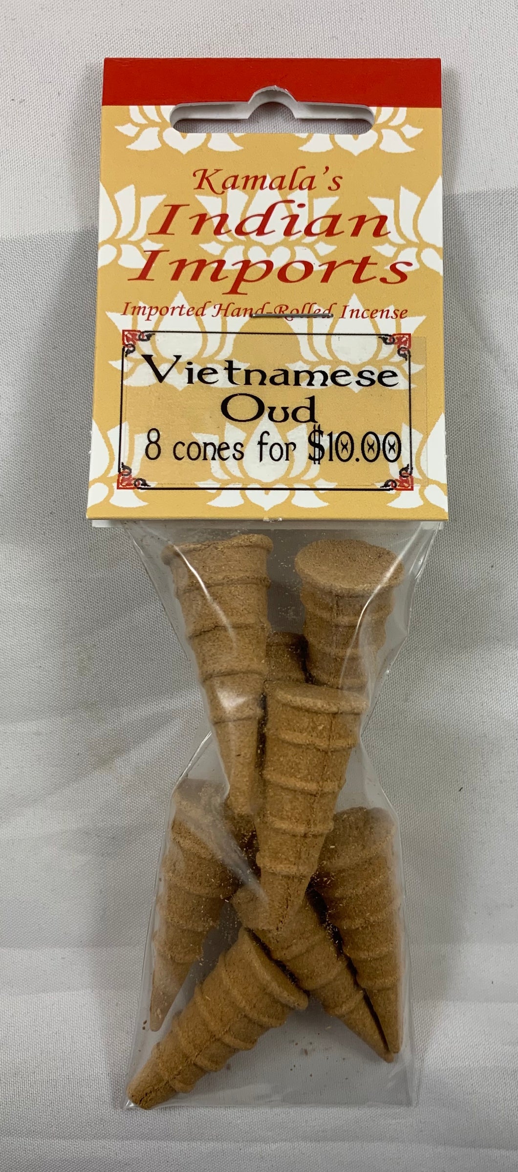 Vietnamese Oud incense cones
