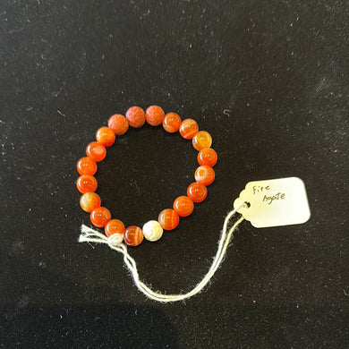 Fire Agate aroma bracelet