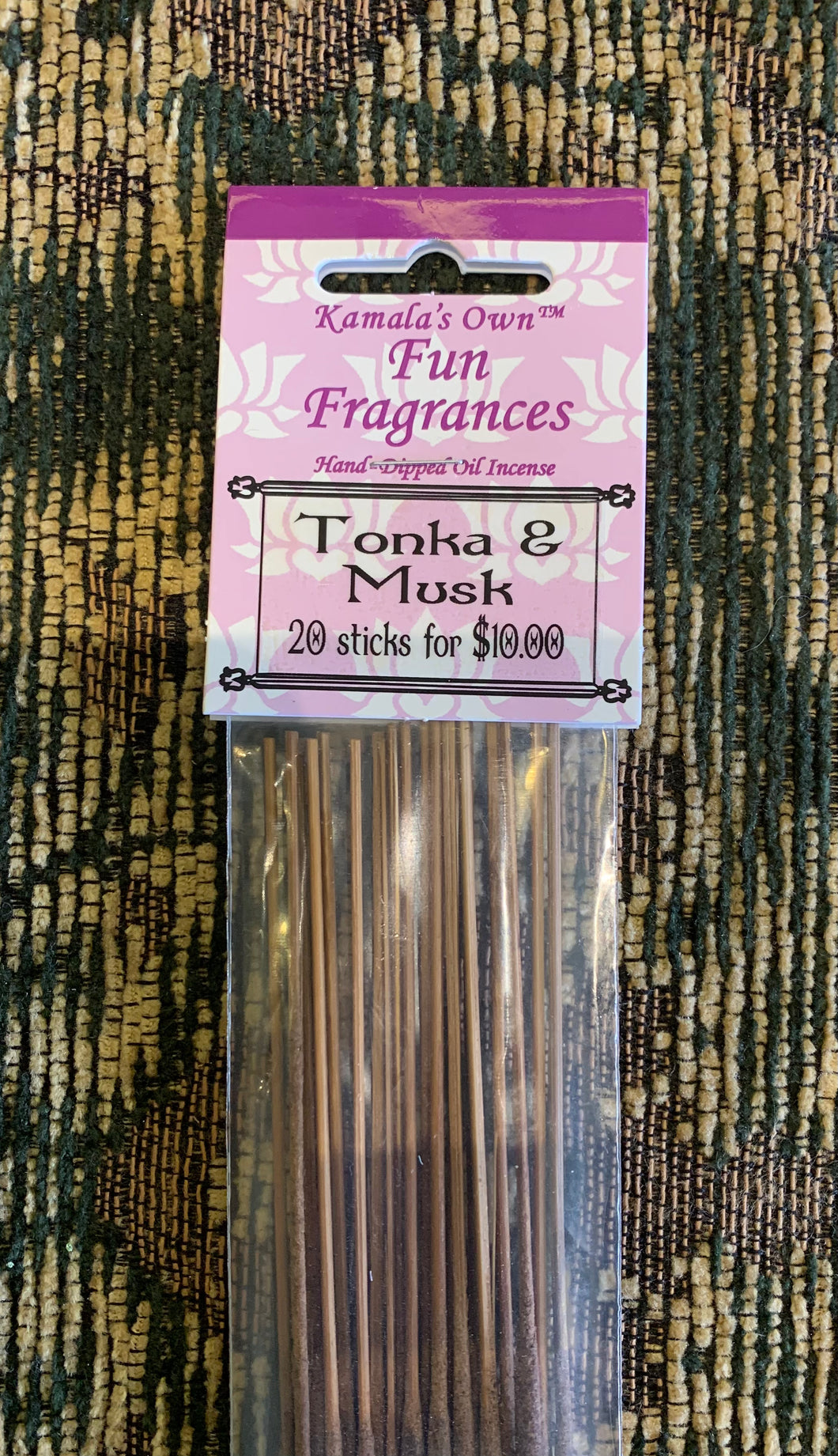 Tonka and Musk incense