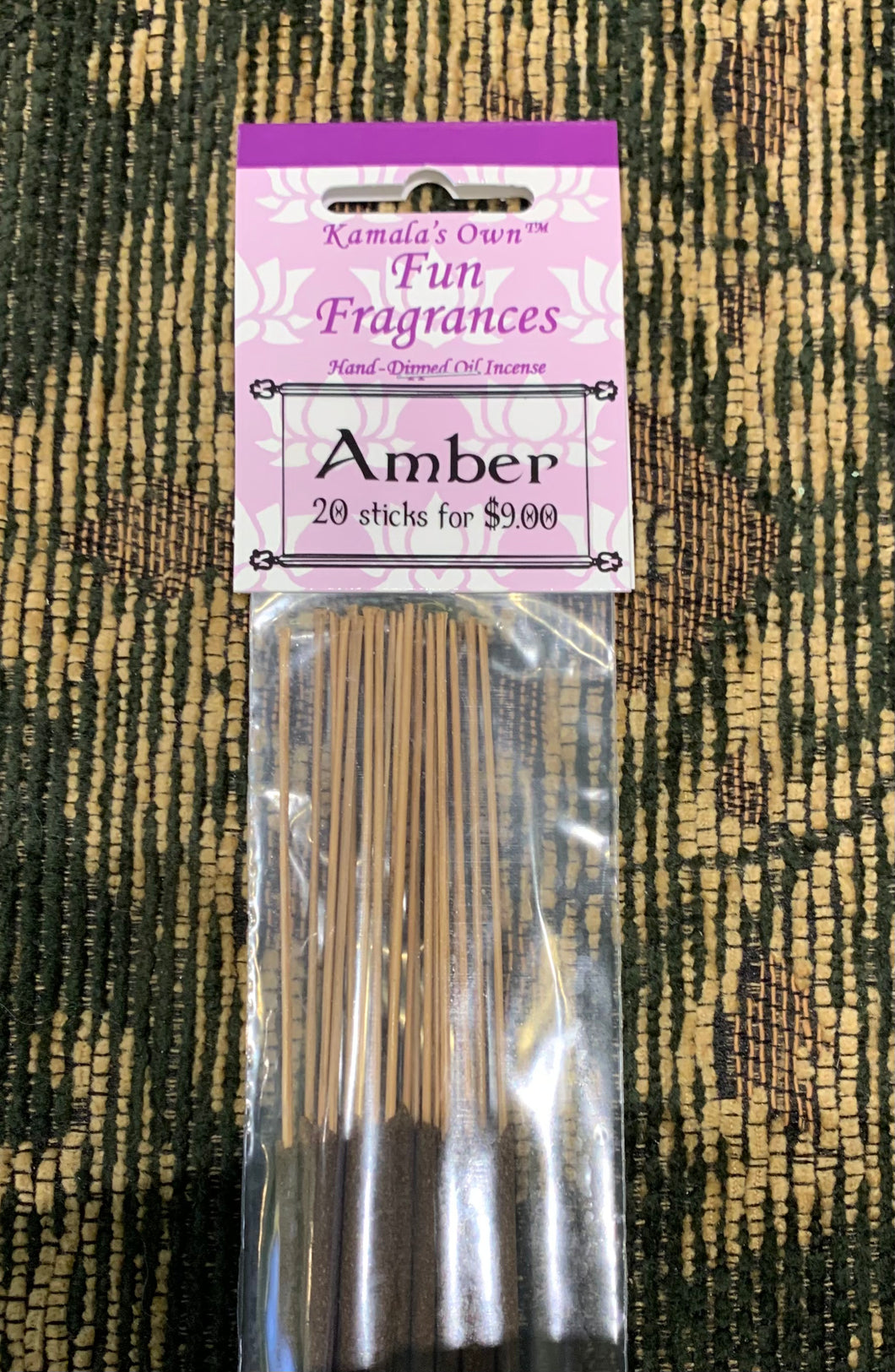 Amber incense