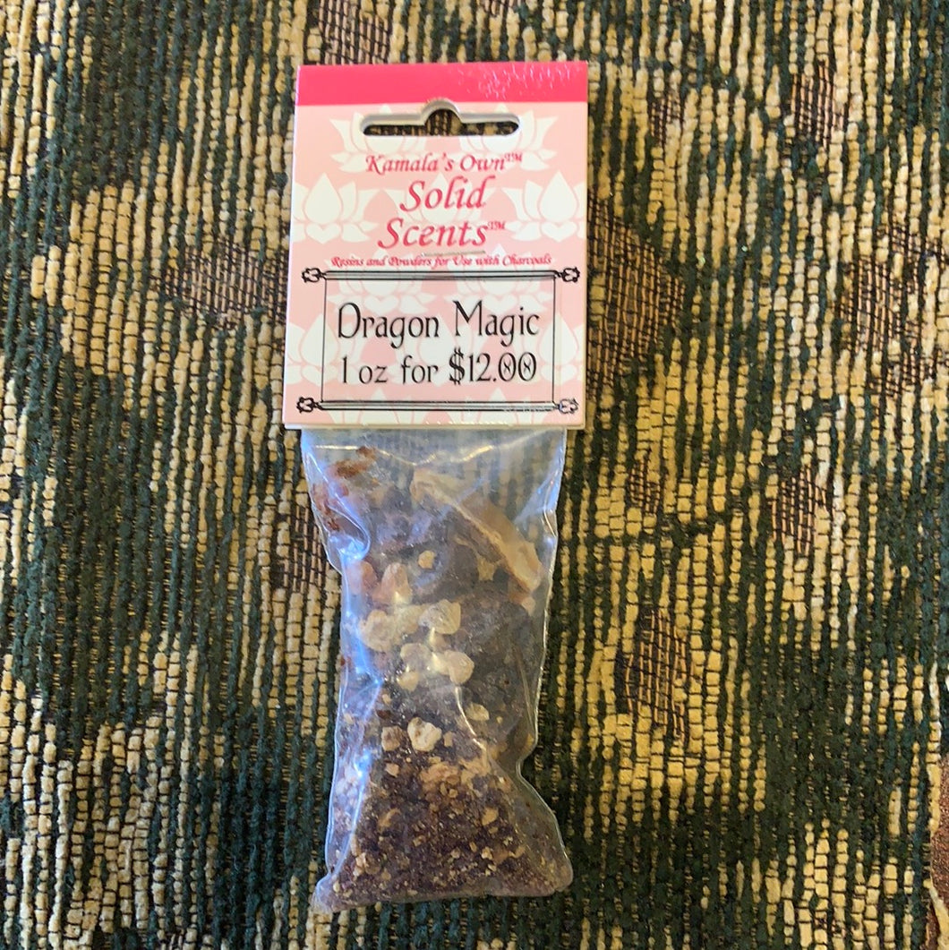 Dragon Magic resin incense