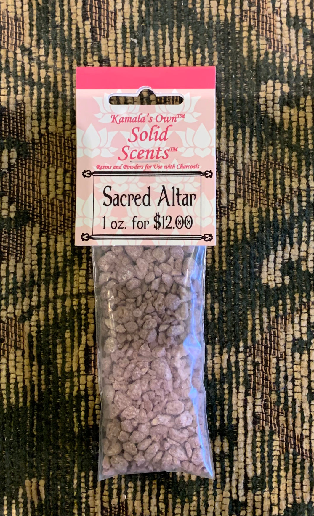 Sacred Altar resin incense