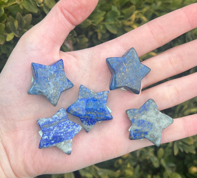 Lapis lazuli stars
