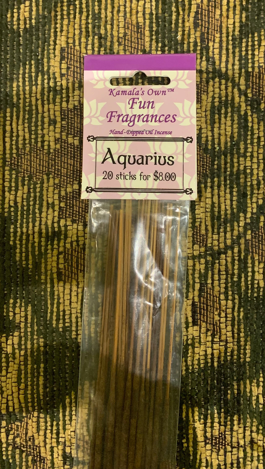 Aquarius stick incense