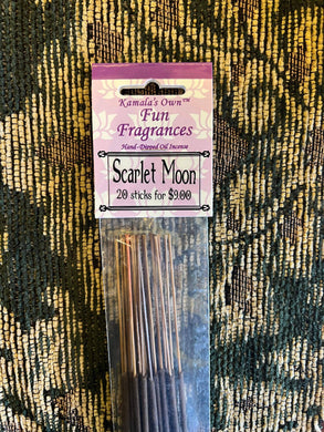 Scarlet Moon stick incense