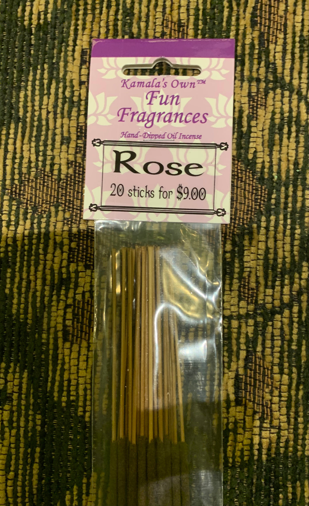 Rose incense sticks